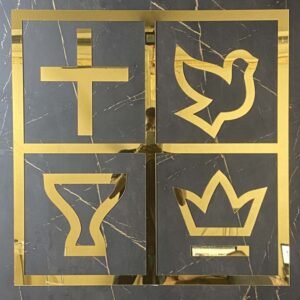 Simbolo Quadrangular 1 metro