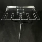 Tribuna de Coletiva de Imprensa Retratil Reclinável com Tripé Móvel com 15 Microfones, tribuna para coletiva de imprensa, pulpito coletiva de imprensa, tribuna para imprensa, tribuna para microfone, porta microfone, pulpito para microfone, pulpito para coletiva de imprensa, pulpito para coletiva, tripe para coletiva de imprensa, tripe para coletiva